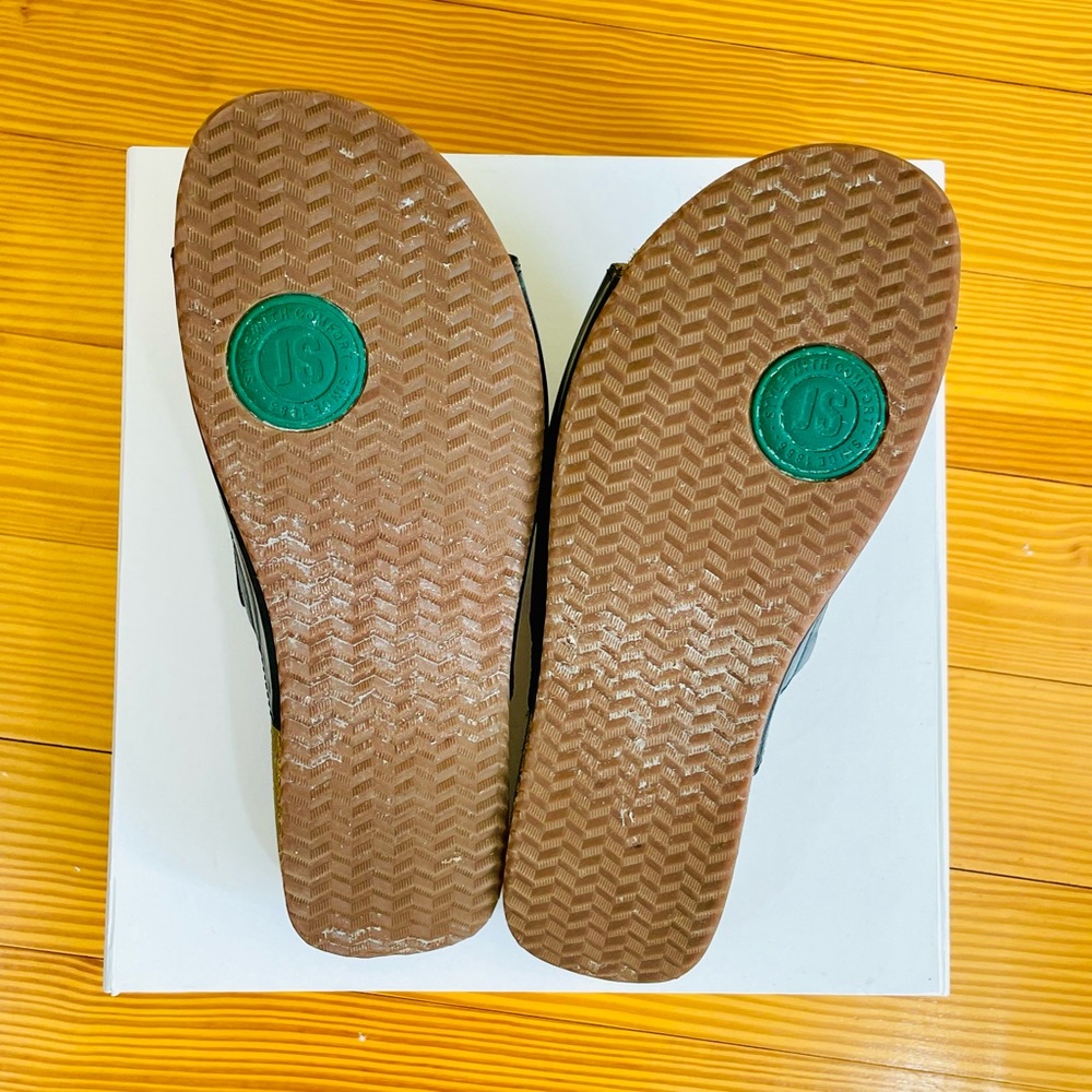 Josef Seibel Tonga 51 Black Leather Sandals - Picture 11 of 13